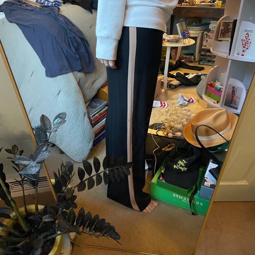 Eileen Fisher Black silk Pants - Picture 4 of 4